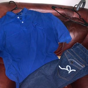 Shirt and shorts set. Rocawear